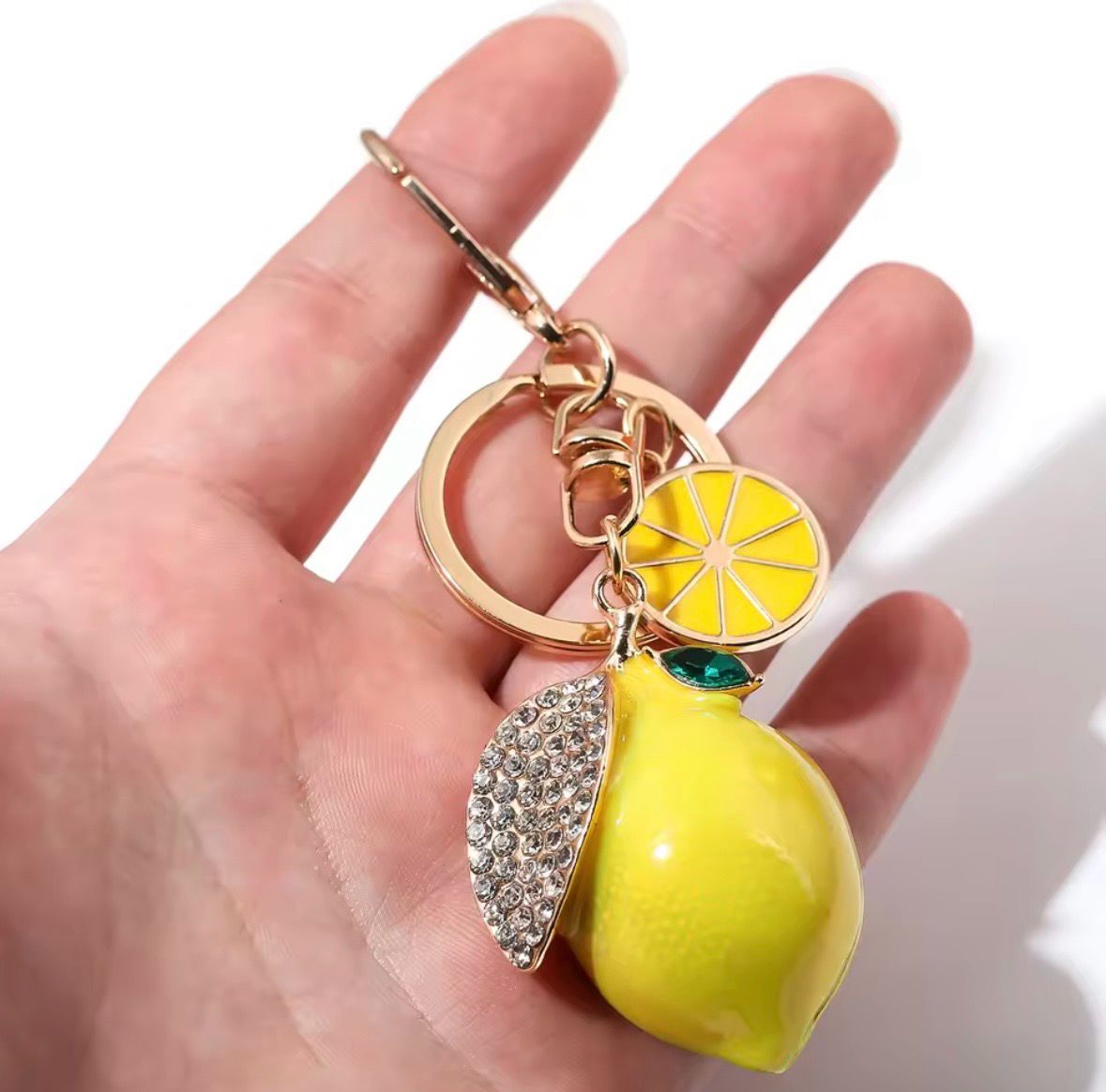 Lemon Bag Charm