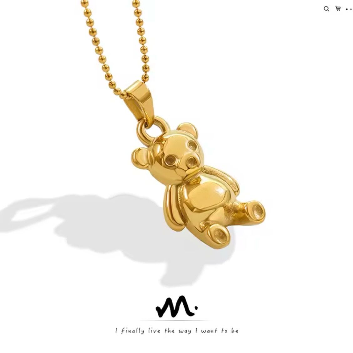 Bear Necklace