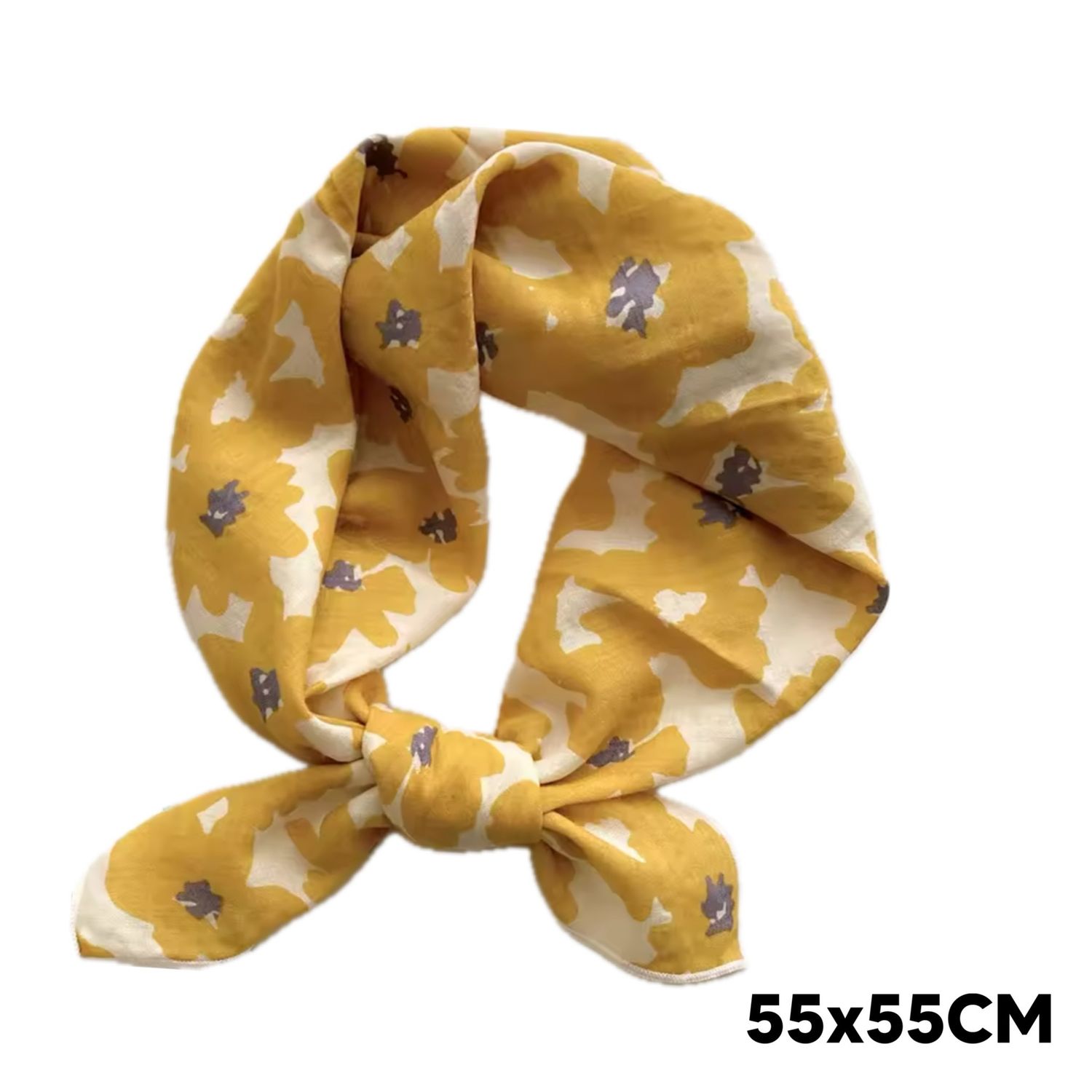 Yellow Flowers Scarf