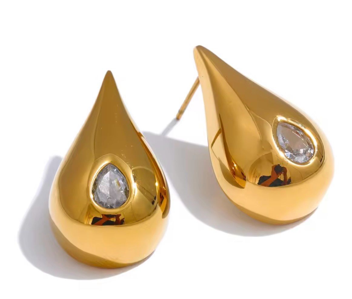 Drops Zirconia Earrings