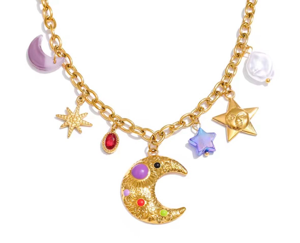 To the Moon and Back Necklace
