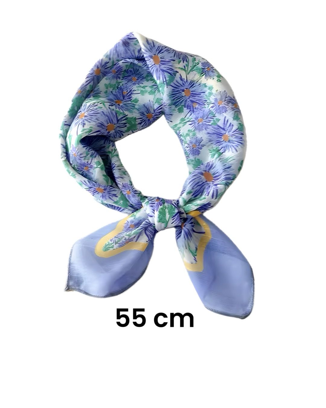 Blue Daisy Scarf
