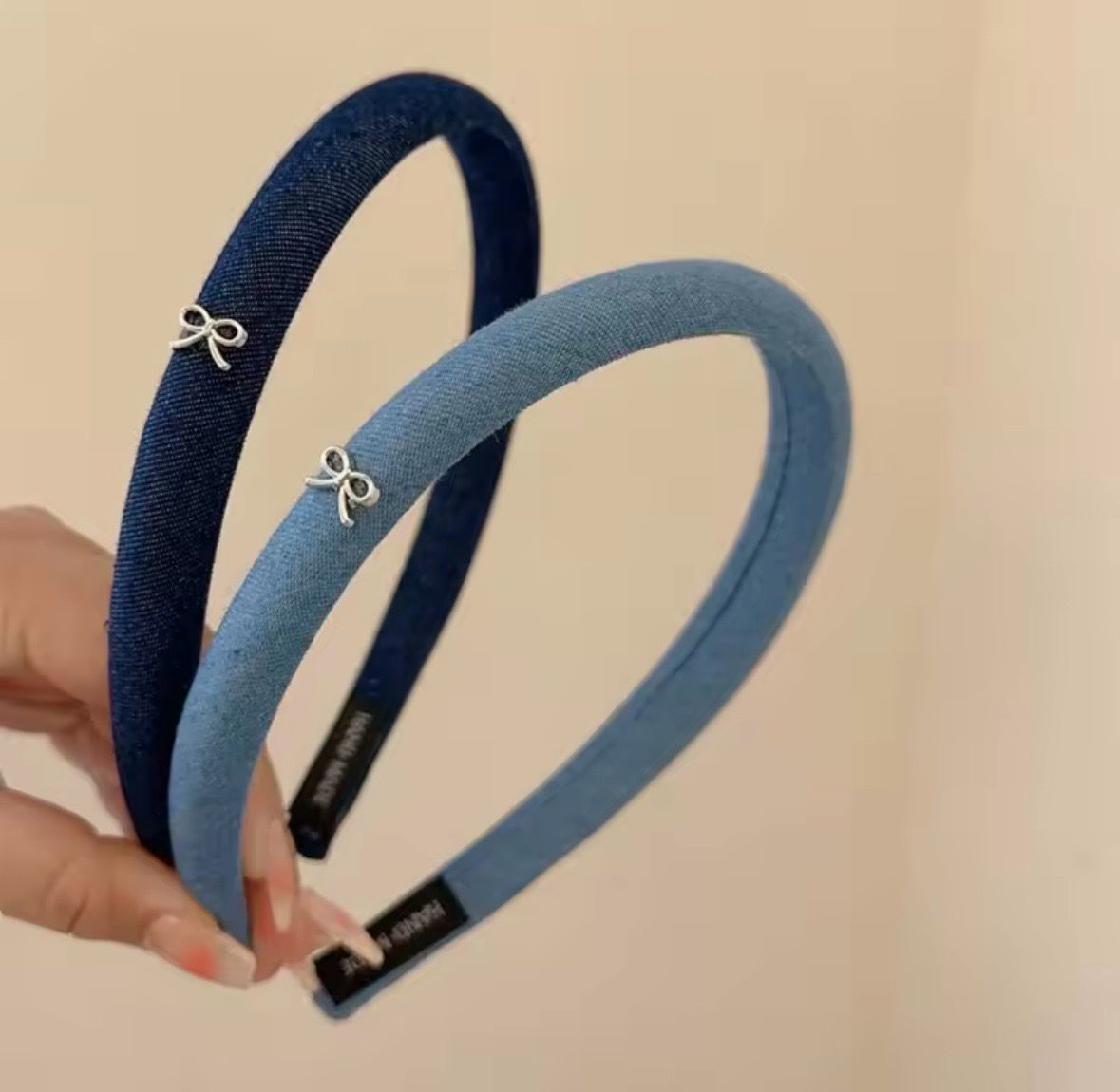 Diademas Denim delgadas