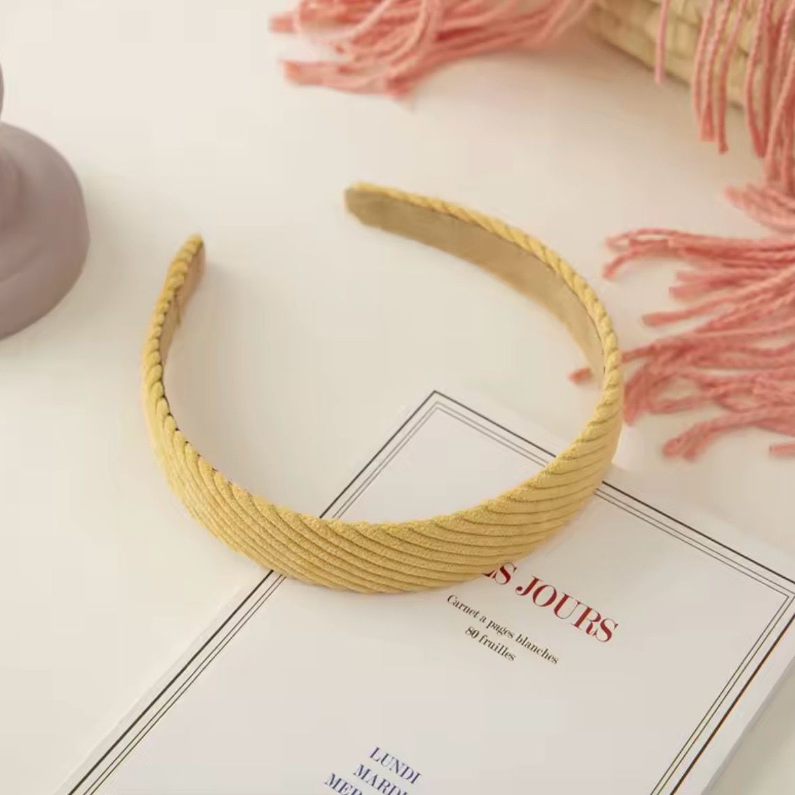 Yellow Fall Headband