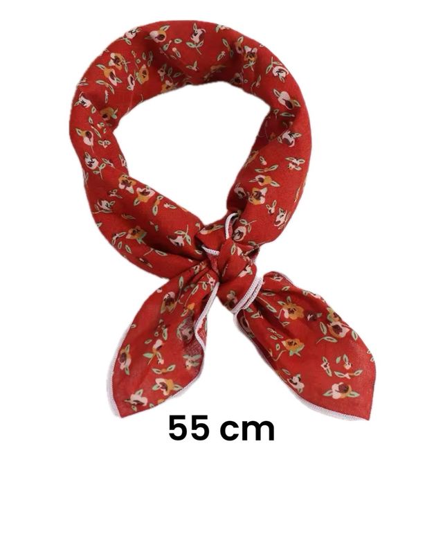 Orange Fall Scarf