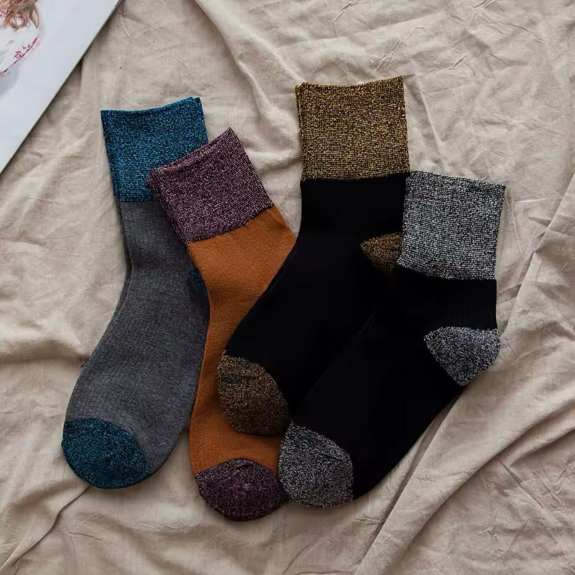 Metalic Socks