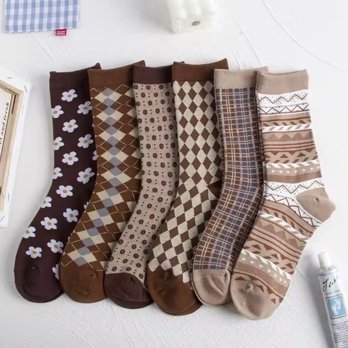 Brown Socks