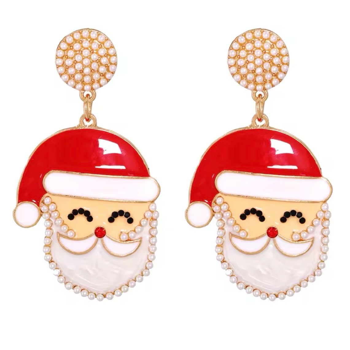 Santa Claus Earrings