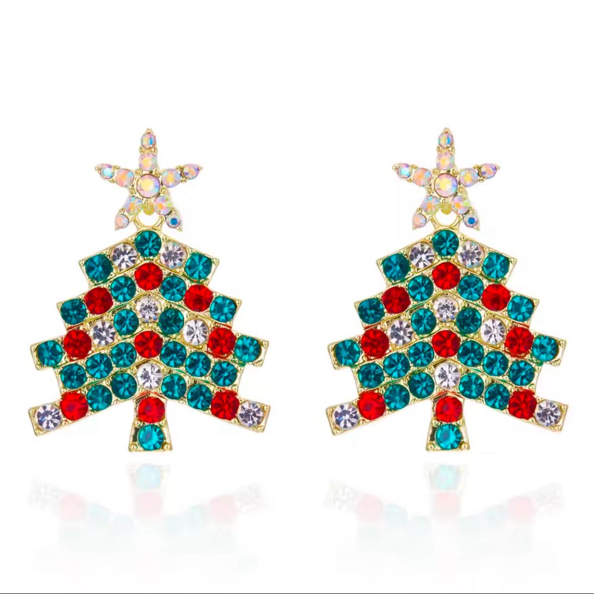 Christmas Tree Earrings