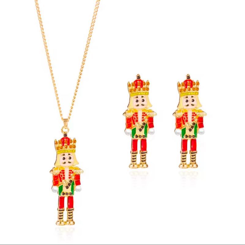 Red Nutcracker Set