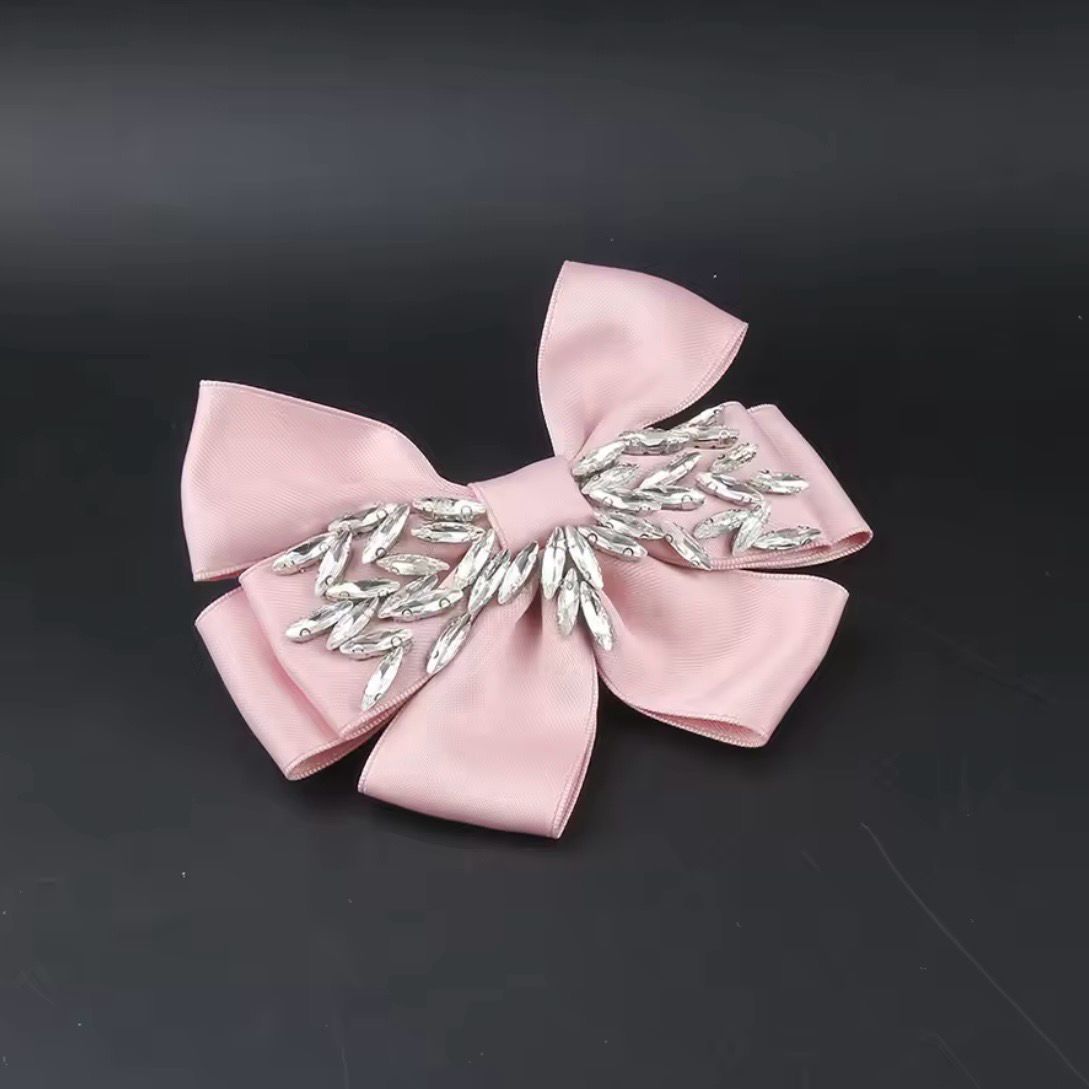 Pink Vintage hairbow