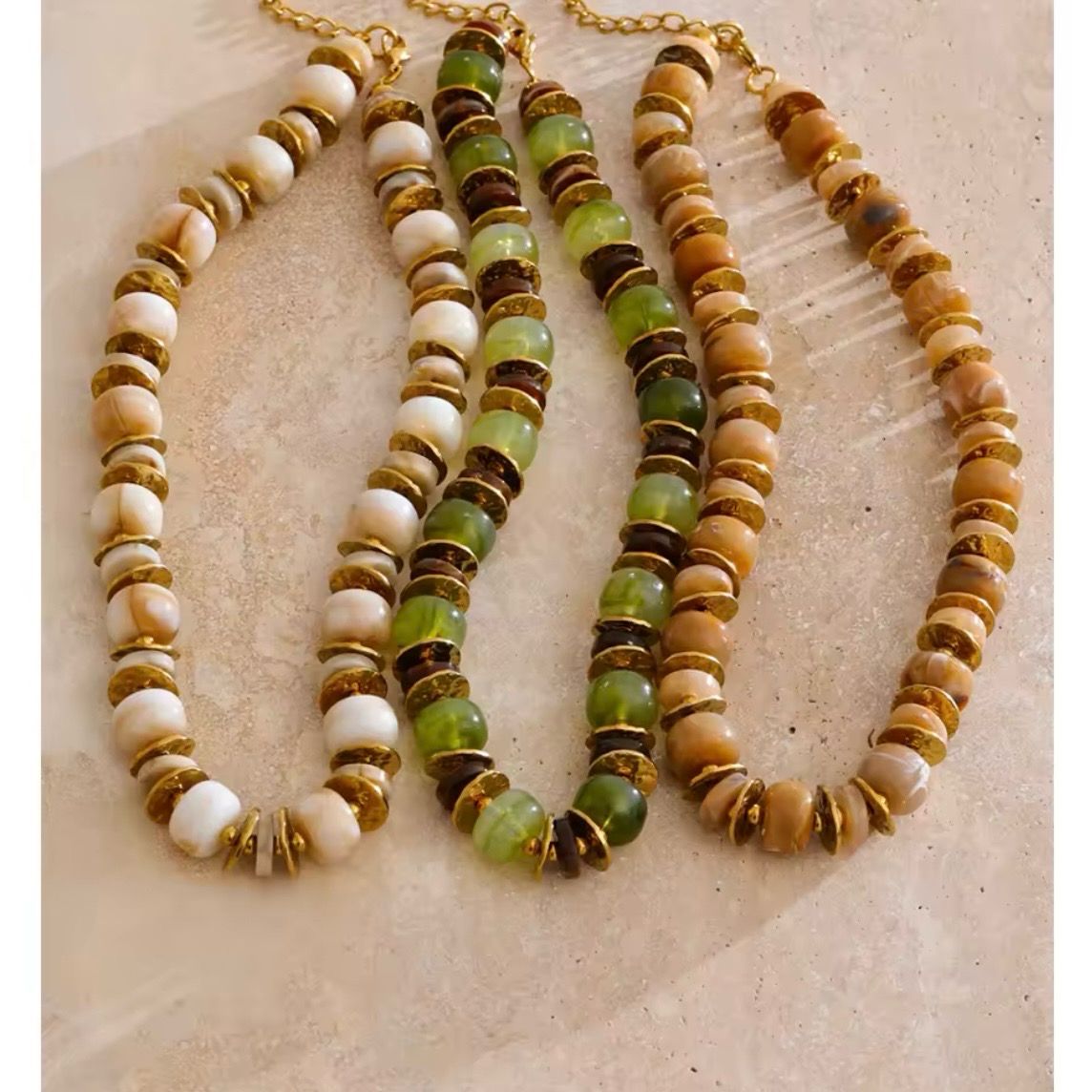 Steel Beads Necklace