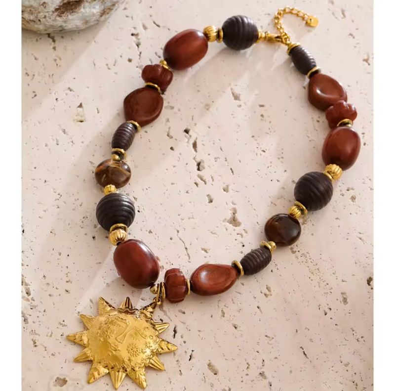 Sun Pendant Necklace