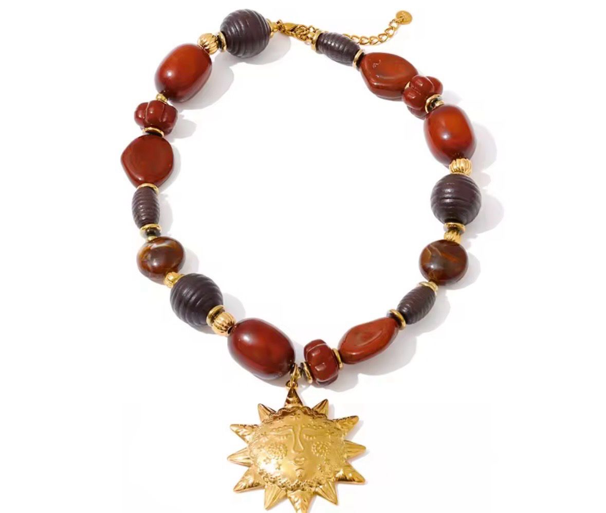 Sun Pendant Necklace