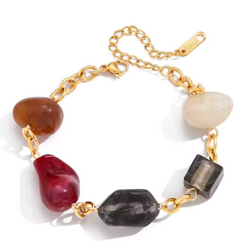 Multicolor Resin Bracelet