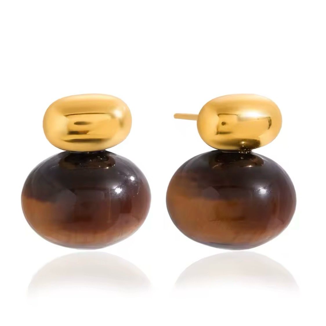 Chunky Stud Earrings