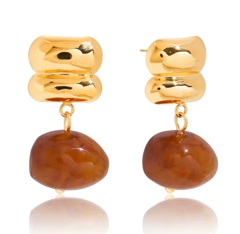 Resin Drop Earrings