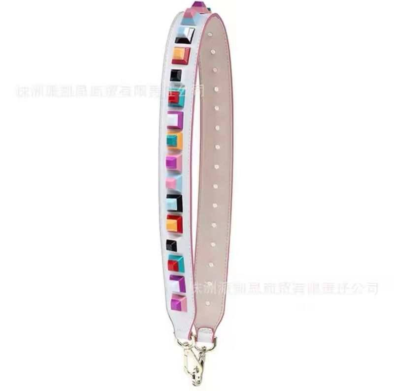 White colorfull strap