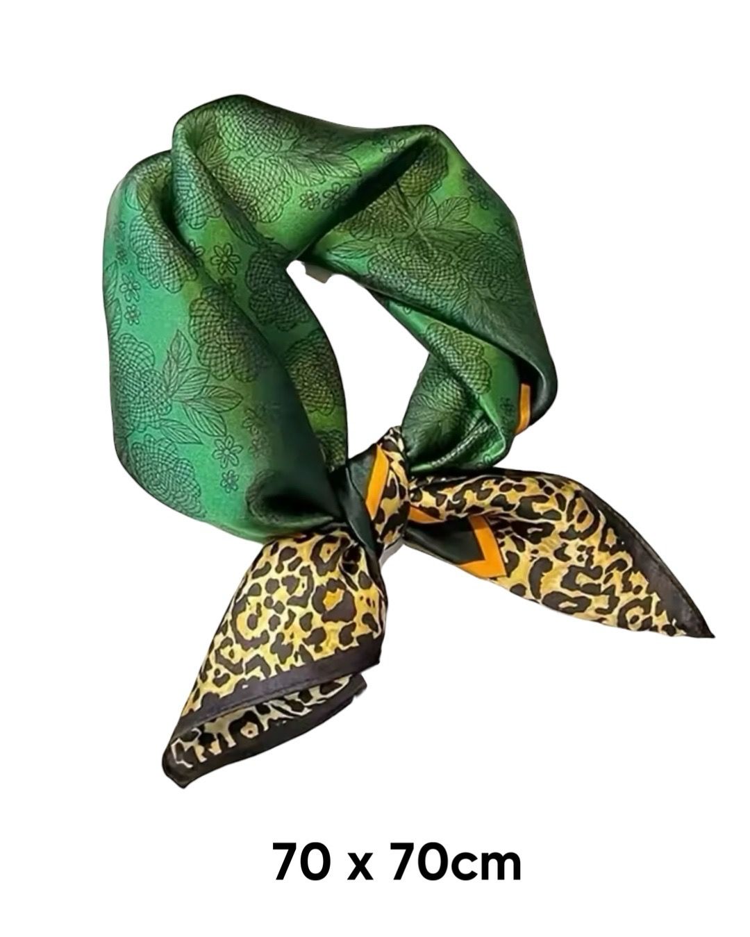 Green Animal Print