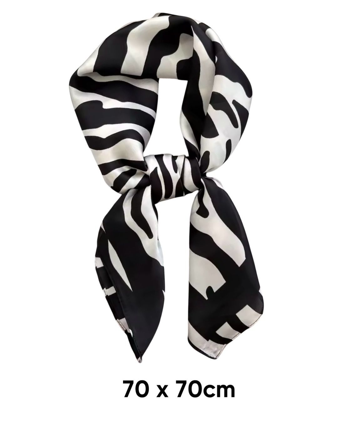 Zebra Print Scarf