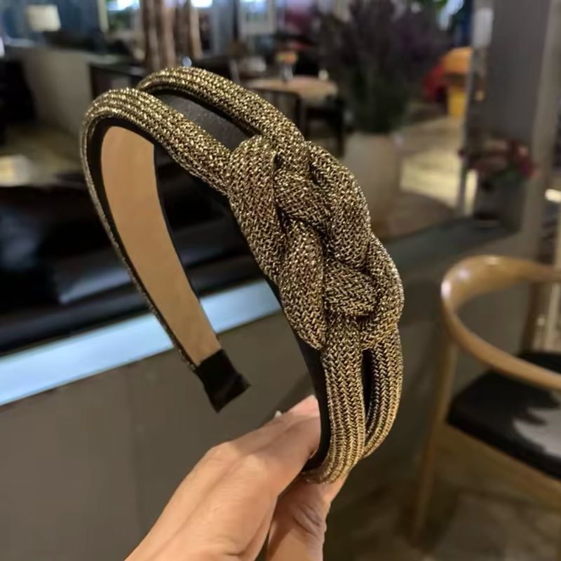 Gold Twist Braid Headband