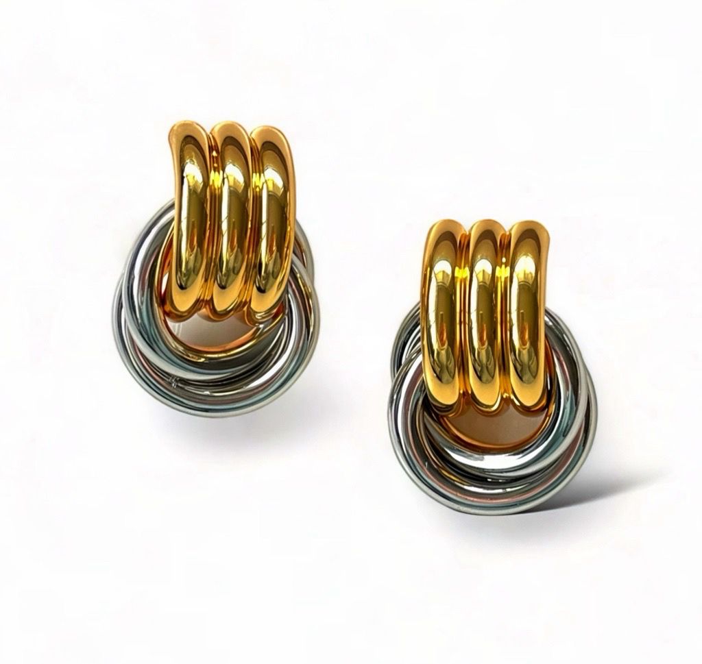 Gold Silver Studs