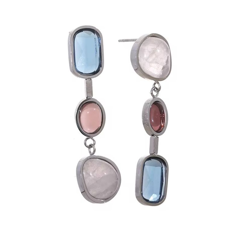 Natural Stone Earrings