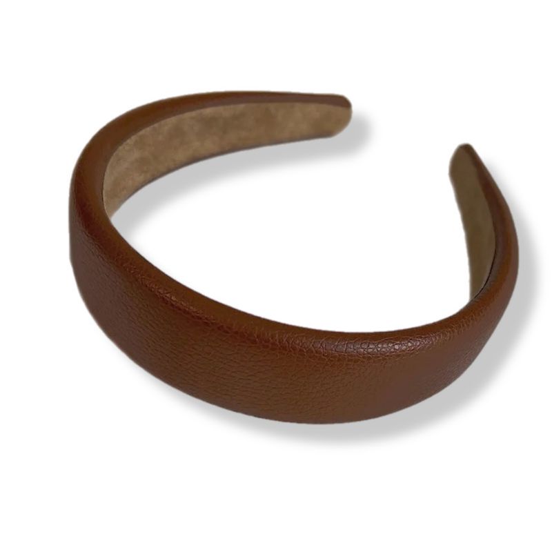 Camel Leather Headband