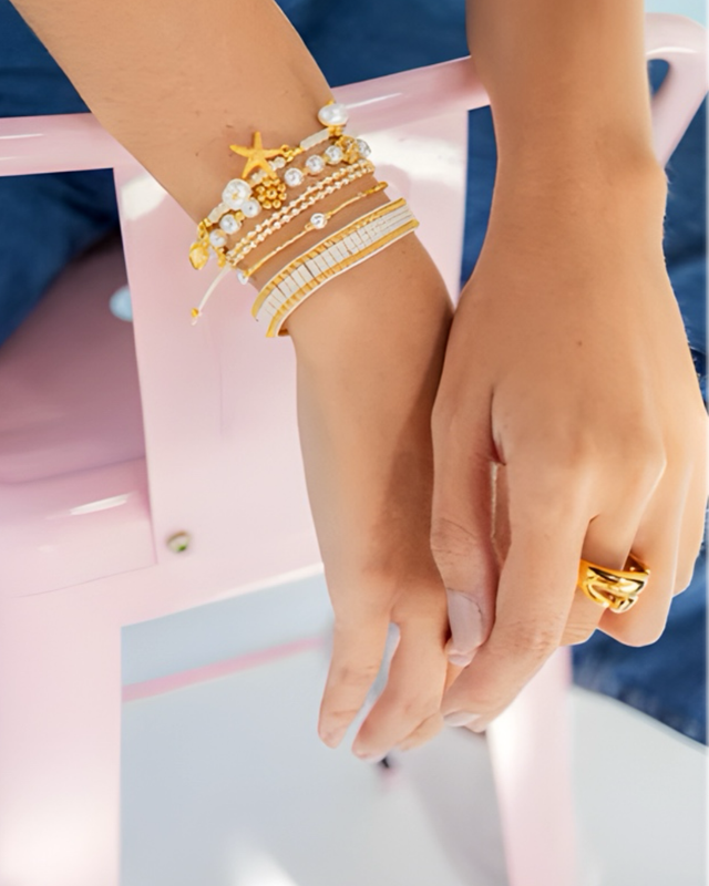 Set pulseras Mar Playero