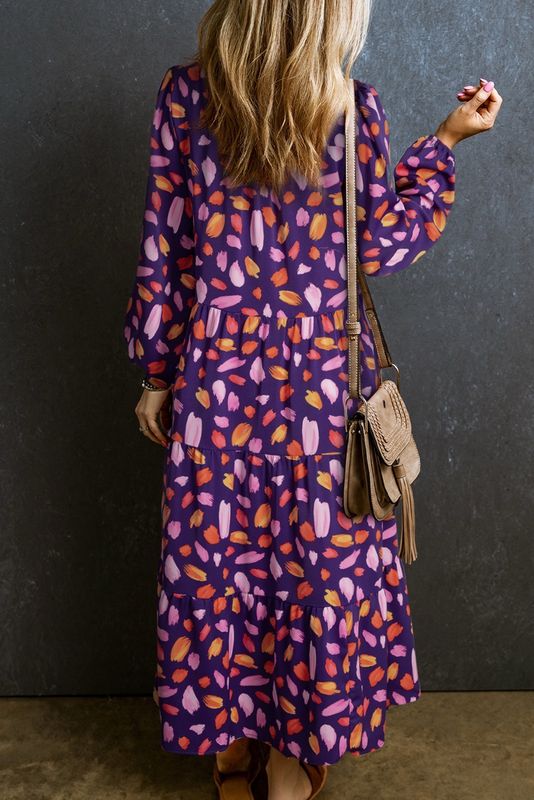 Vestido Blue Petal
