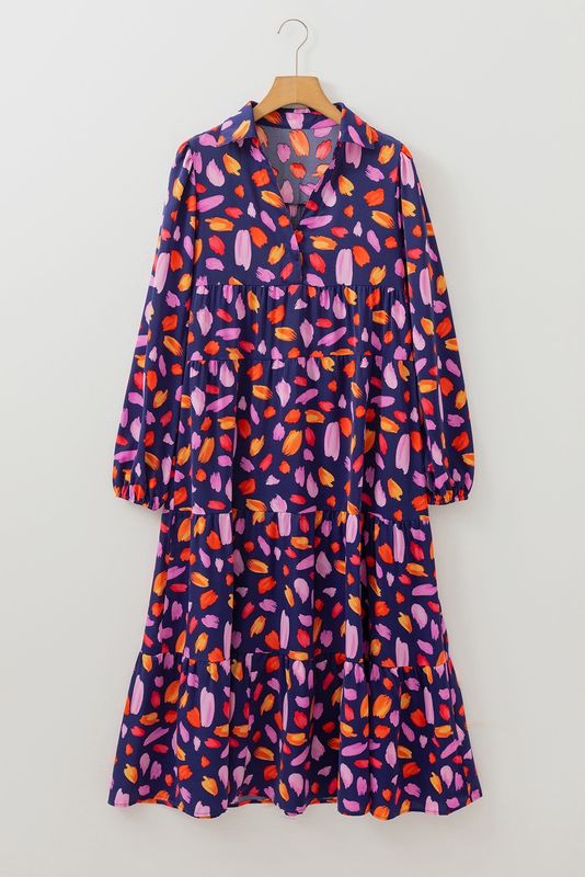 Vestido Blue Petal