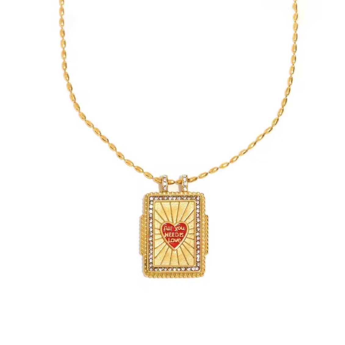 All U Need Is Love Necklace