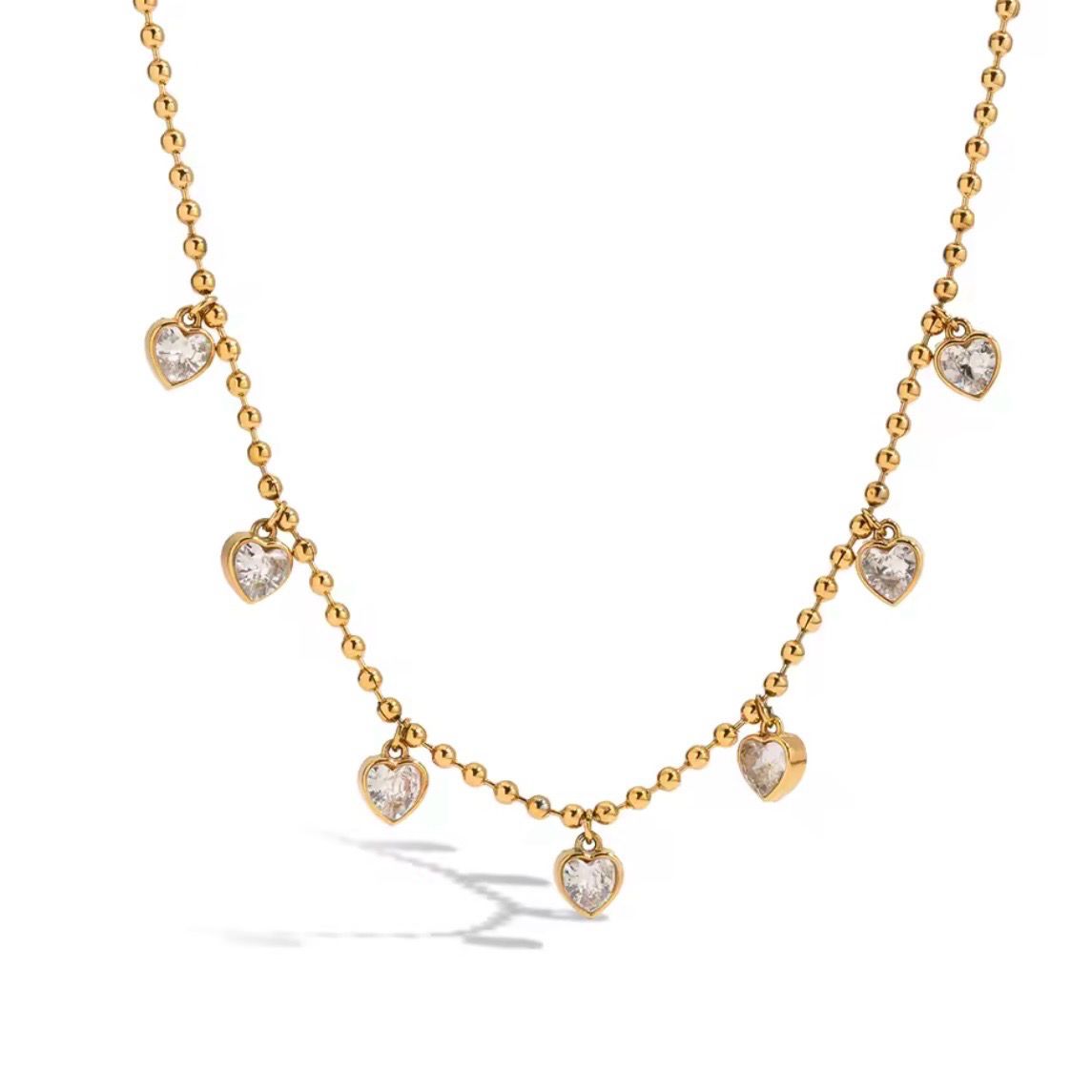 Mini Hearts Necklace