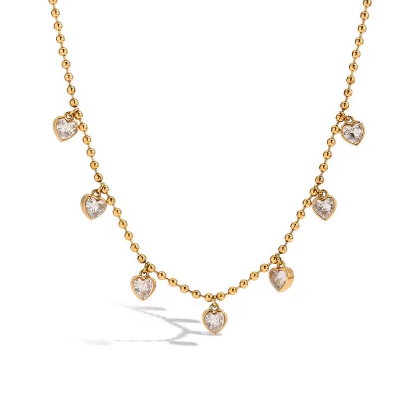 Mini Hearts Necklace