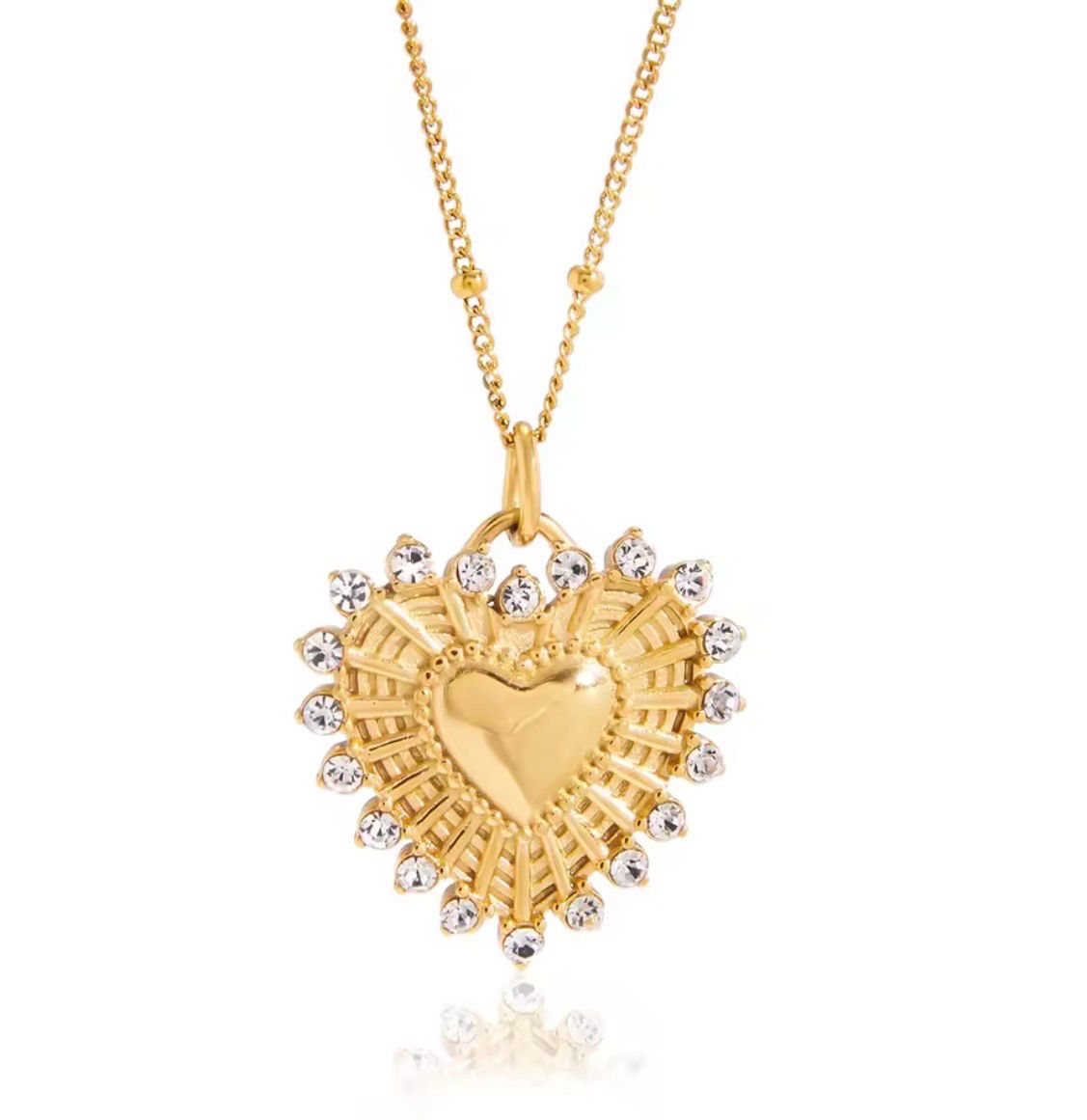Gold Heart Necklace