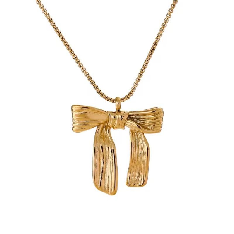 Bow Necklace