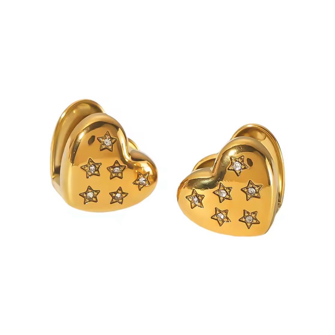 Heart Studs