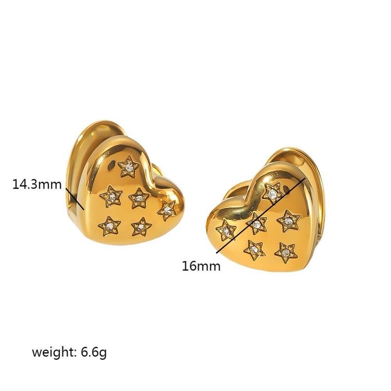 Heart Studs