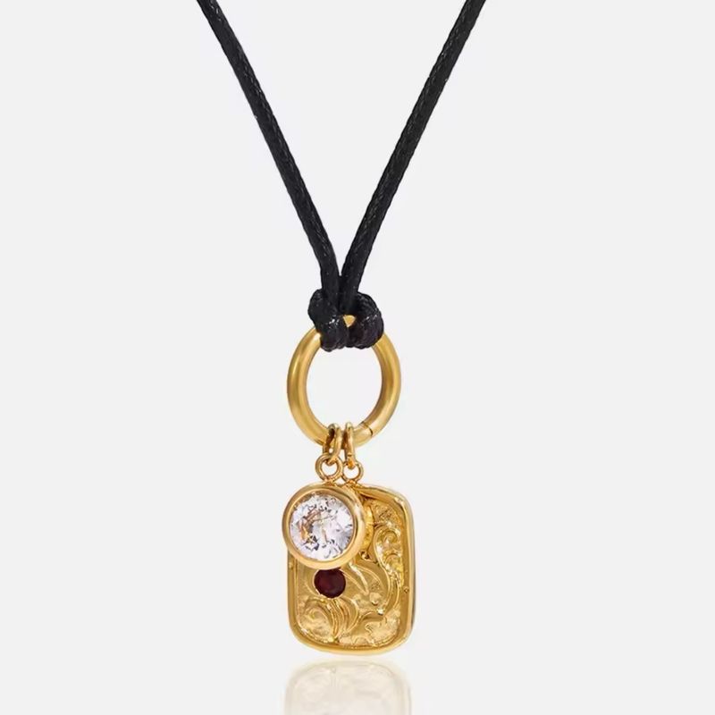 Square Coin Necklace