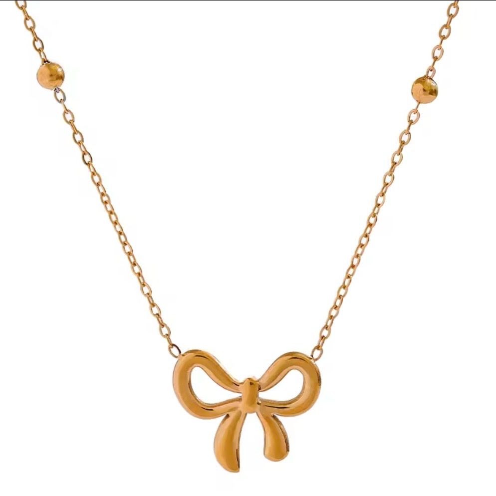 Bow Necklace