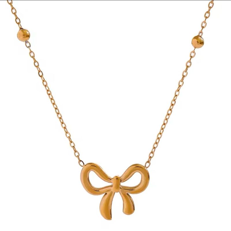 Bow Necklace