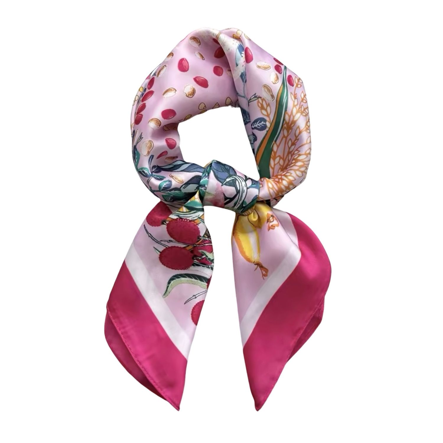 Fucsia Caribbean Scarf