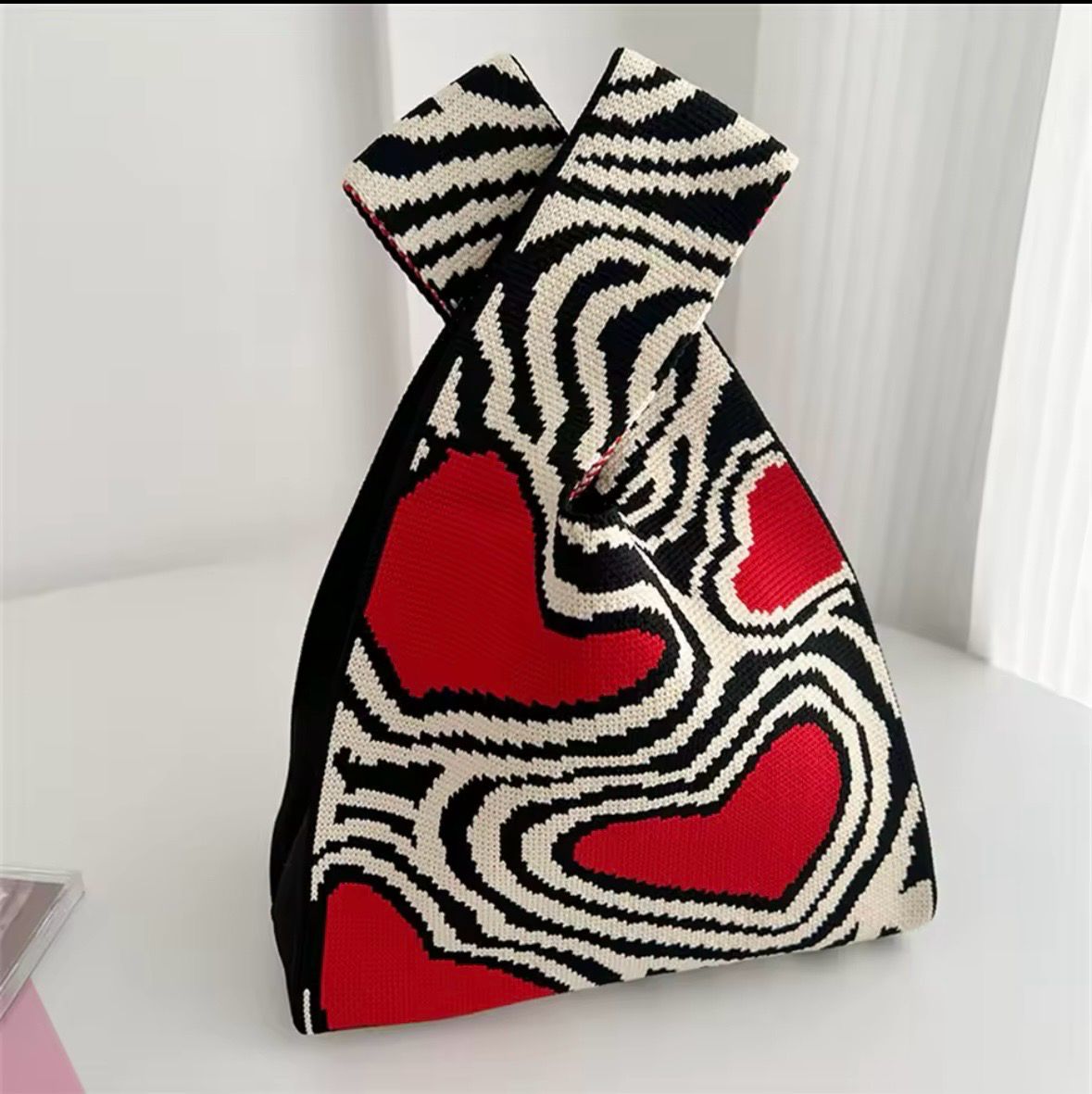 Knit Bag Red Heart