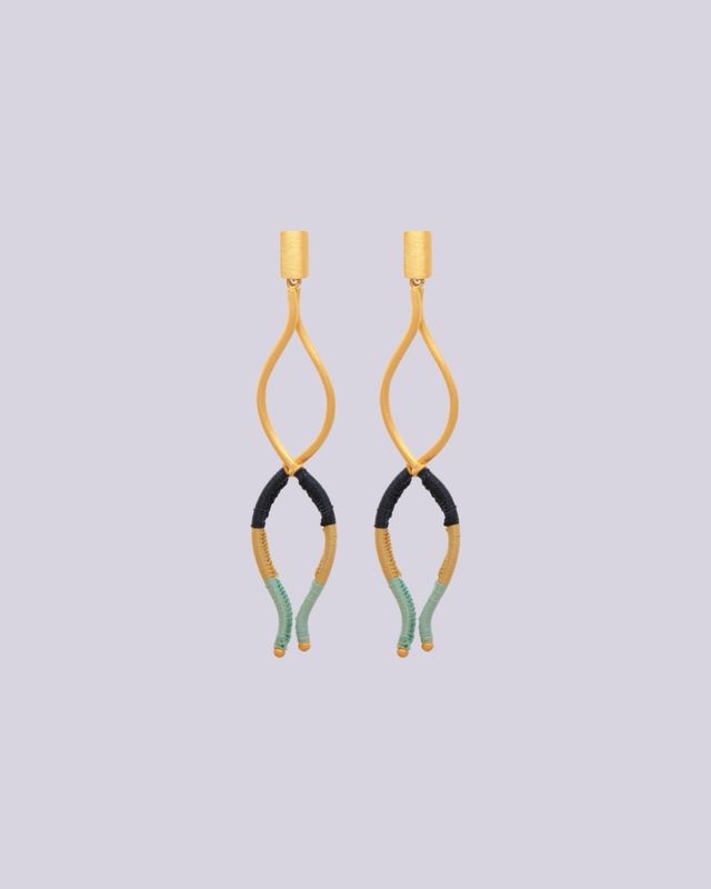 Aretes Olas Encontradas