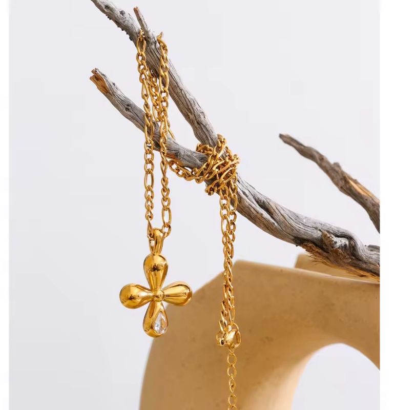 Gold Flower Necklace