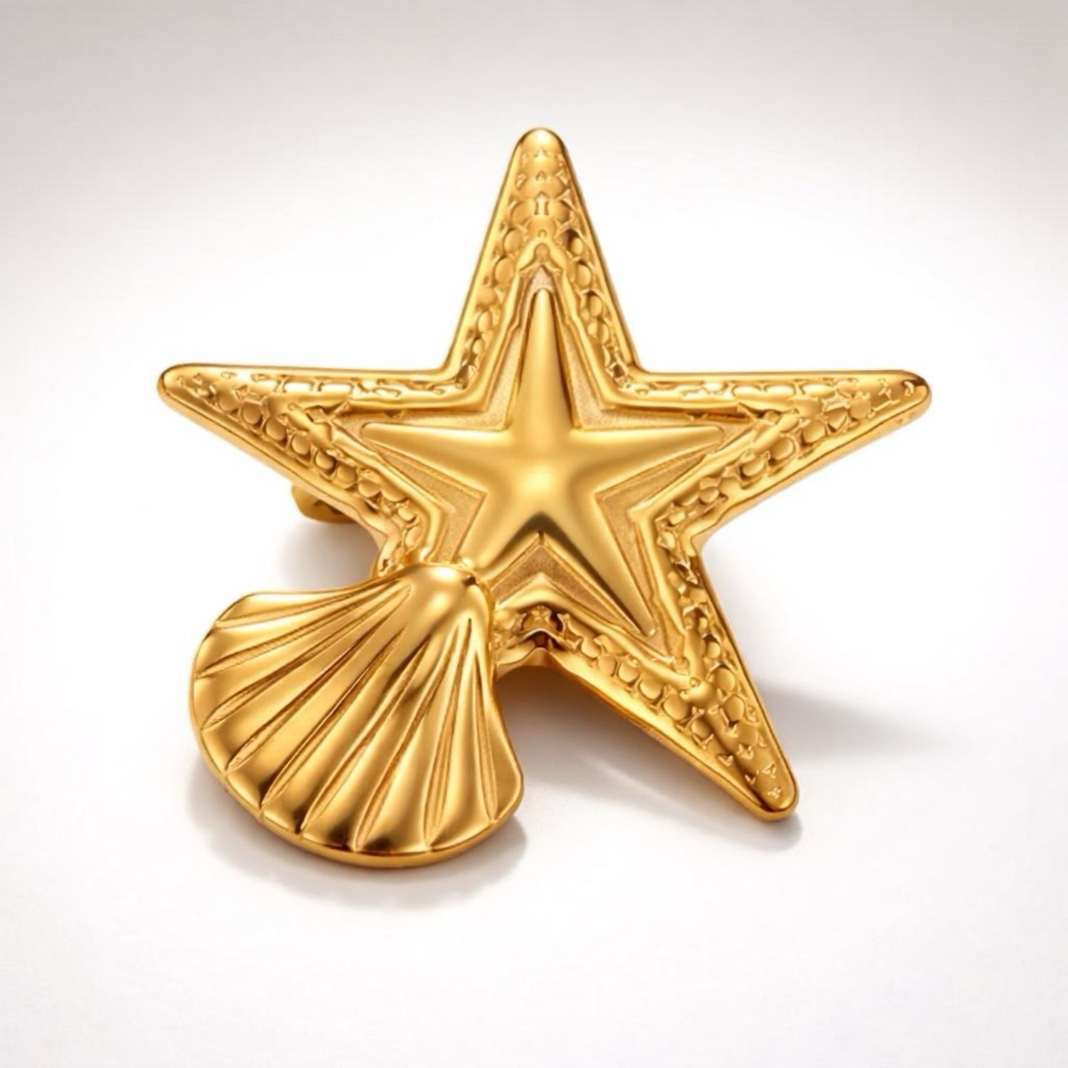 Starshell Brooch