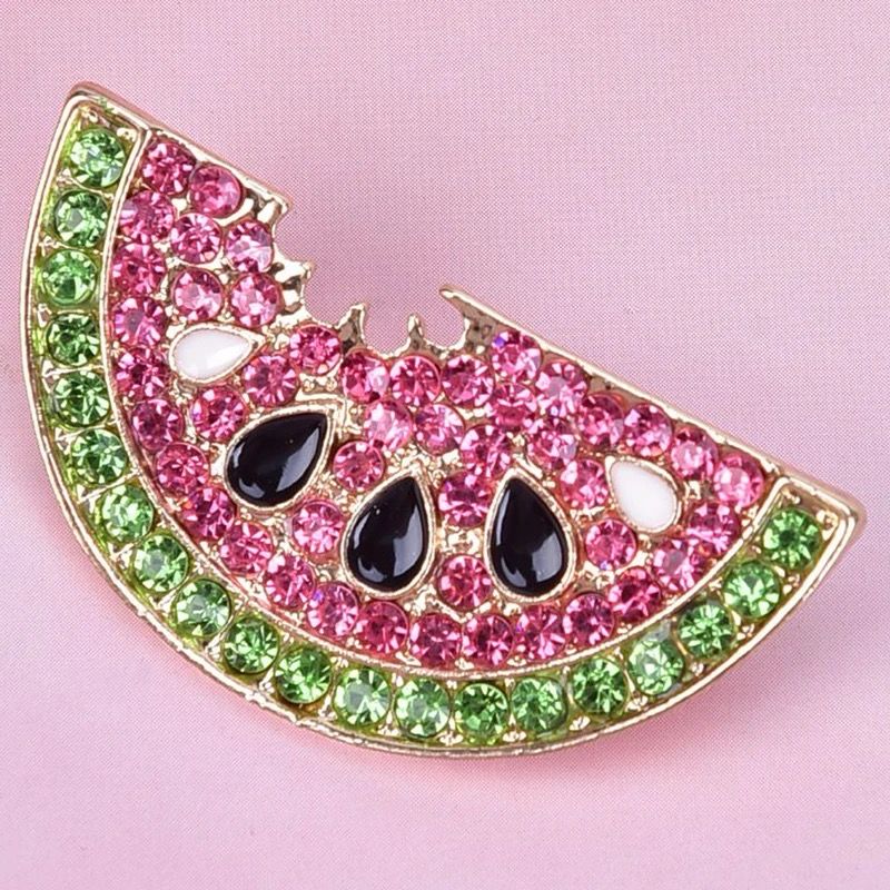 Watermelon Brooch