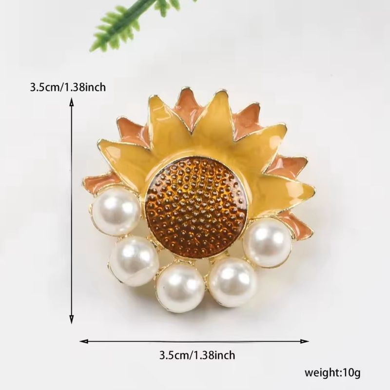 Sunflower Brooch