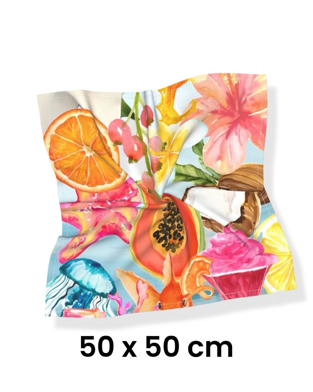 Tropical Fruits Scarf