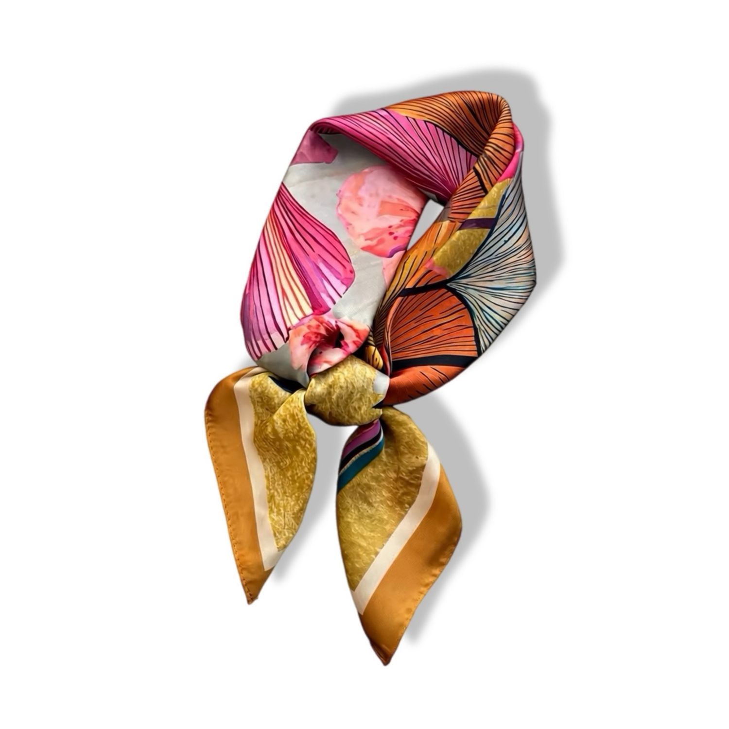 Yellow Palms Scarf
